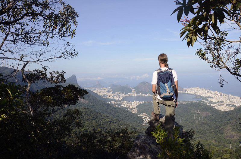 Sentiero Morro do Queimado nel Parco Nazionale di Tijuca