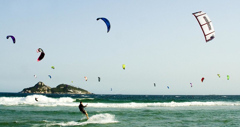 Kitesurf a Barra da Tijuca