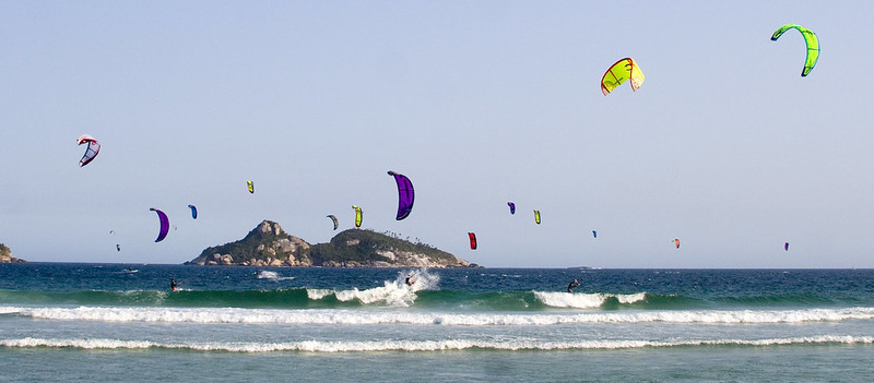 Kitesurf a Barra da Tijuca